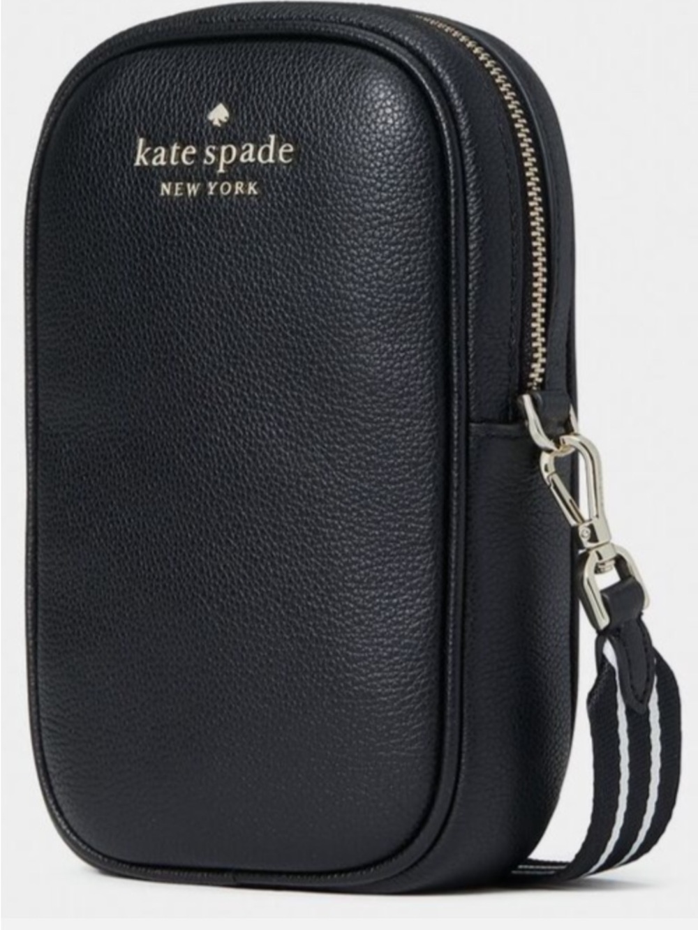 Kate Spade Rosie North South Crossbody Black Leather - Picture 3 of 8